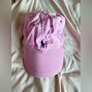 Pink Polo Ralph Lauren Cap